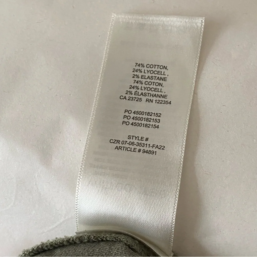 Aritzia Wilfred Free Green Cargo High Waisted Pants Size 2 - Picture 5 of 5